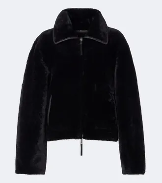 Joseph Kyro reversible shearling and leather jacket