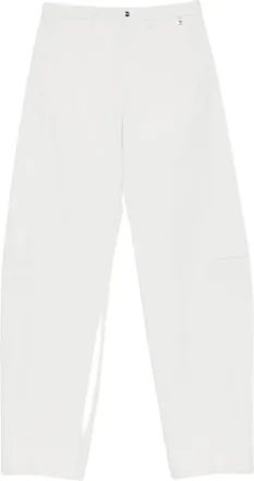 Herno Broeken, Dames, Grijs, XS, Wijde broek