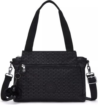 Kipling Elysia Printed Shoulder Bag Signature Emb