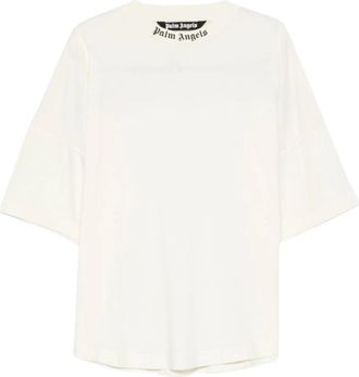 Palm Angels Uomo, Top, Bianco, S, new
