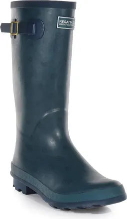 Regatta Minnow Jnr Welly – Stivali Di Gomma Per Bambini, Alti, Fodera In Cotone, Taglia 1/13 UK, Peso 438g