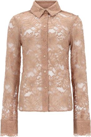 Sportmax Sport Max Shirts Roze - Dames - Overhemden - Roze - M - Overhemden