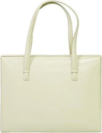Loewe Pre-owned Handbags, female, White, Size: ONE SIZE Pre-owned Leather Handbag