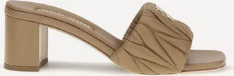 Miu Miu Logoed Sandals Female 36.5