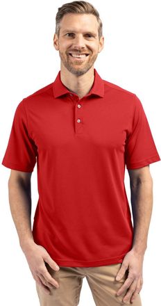 Cutter & Buck Virtue Eco Pique Recycled Mens Polo Shirt