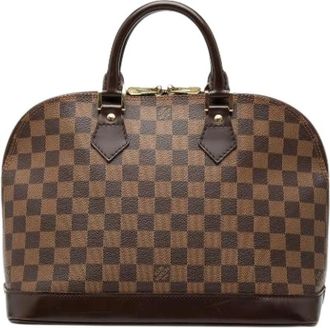 Louis Vuitton Pre-owned Handbags, female, Brown, Size: ONE SIZE Pre-owned Alma PM