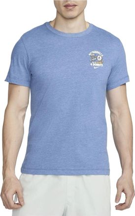 Nike Dri-Fit Dumbbell T-Shirt Blue FD0139-456
