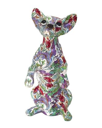 Interior Illusions Plus Retro Flower Standing Chihuahua