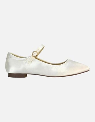 XY London Womens XY London Womens/Ladies Allegra Square Toe Mary Janes - Cream - Size: 6