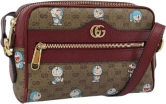 Gucci Borsa a tracolla Pre-owned Micro Small GG Canvas - - Pre-owned - Donna - Marrone - ONE SIZE