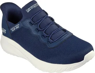 Skechers BOBS by Skechers Sport Squad Chaos 118300-NVY WomenNavy Comfort Shoe RHS9281