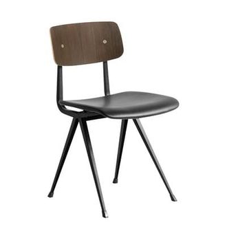 HAY Chair Result - Natural wood - Smoked oak plywood - Designer Wim Rietveld