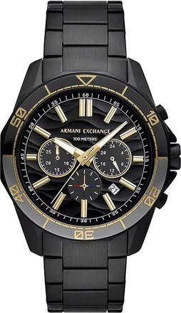 A|X Armani Exchange con quadrante rotondo 44mm - Nero