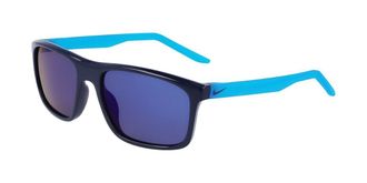 Nike FIRE P FD1818 Polarized 451 Mens Sunglasses Blue Size 54