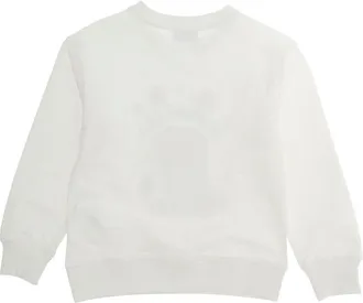 Moschino Boys Crewneck Sweatshirt White Cotton Hoods & Sweatshirts