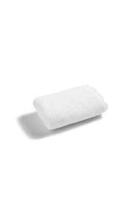 Christy Scallop Edge Luxury Turkish Cotton Hand Towels in White at Nordstrom