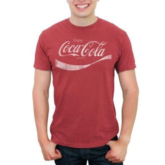 Coca Cola Ware Mens Coca Cola Taste of Time Graphic T-Shirt in Red Heather at Nordstrom, Size Xx-Large