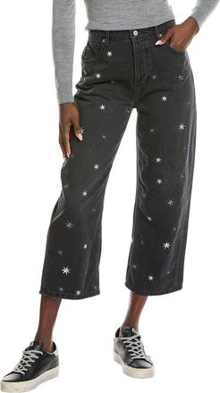 Free People We The Free Deep Trance Shine Embroidered Boyfriend Jean