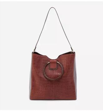 Hobo Womens Heidi Tote Bag In Brandy