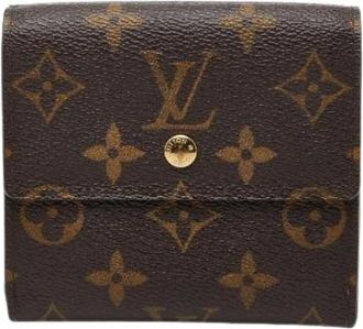 Louis Vuitton Pre-owned Wallets, female, Brown, Size: ONE SIZE Pre-owned Plastic Wallet