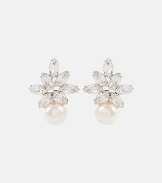 Jennifer Behr Liza embellished faux pearl earrings