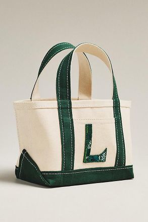 Maeve The Hartley Monogram Mini Canvas Tote by Maeve