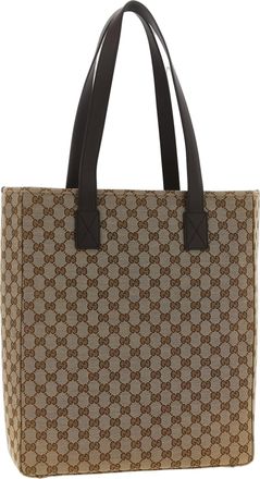 Gucci Mens Brown Polyester Shoulder Bag