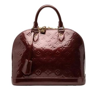 Louis Vuitton Pre-owned Alma PM - Dames - Pre-owned - Rood - Maat: ONE Size Leer