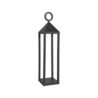 Rossini Illuminazione L&aacute;mpara mesa aluminio antracita 2,2W 43cm