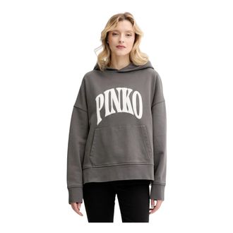 Pinko Mujer, Sudaderas, Gris, Talla: S