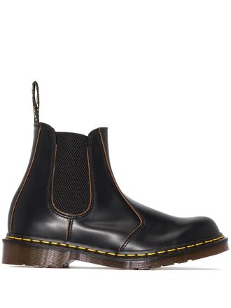 Dr. Martens Stivali Vintage con punta tonda - Nero
