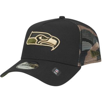 New Era Snapback Trucker Cap - Seattle Seahawks Wood camo - One Size