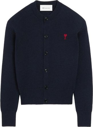 Ami Cardigans - Dames - Vesten - Blauw - S - Truien & Vesten