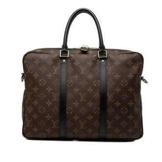 Louis Vuitton Pre-owned Porte-Documents Jour - Dames - Pre-owned - Bruin - Maat: ONE Size Leer