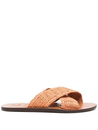 Maneb&igrave; Leather Sandals