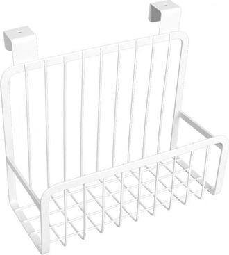 OEM Panier Suspendu - Tbest - Support De Rangement De Porte - Blanc - Acier Au Carbone - Facile &Agrave; Installer