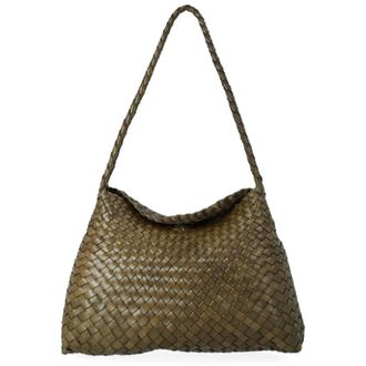 Dragon Diffusion Santa Maria Mini Schoudertas - Dames - Tassen - Groen - Maat: ONE Size Leer