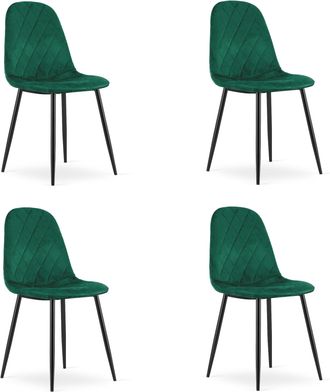 OEM Silla Asti - Terciopelo Verde Oscuro X 4