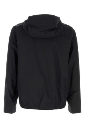 Veilance Mens Black Nylon Secant Jacket Exterior: Giubbini