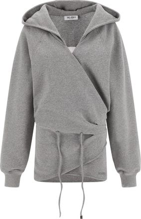 The Attico Grey Hooded Dress