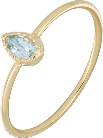 Bony Levy 14K Yellow Gold Semiprecious Stone Stackable Ring in 14K Yellow Gold Topaz at Nordstrom Rack, Size 5.5
