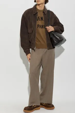 A Gold E Suede Jacket Emil, Mens, Brown