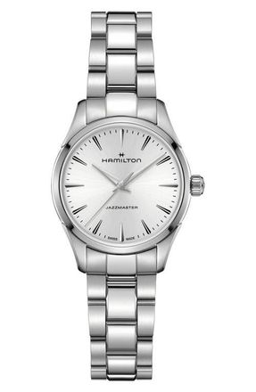 Hamilton Jazzmaster Bracelet Watch, 32mm in Silver at Nordstrom