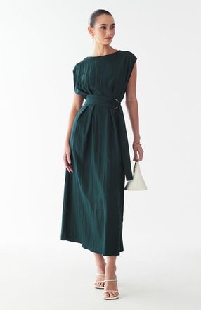 Willa Yana Midi in Midnight Emerald at Nordstrom, Size 6