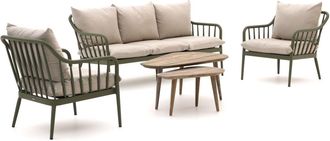 Manifesto Furniture Manifesto Celante/ROUGH-K stoel-bank loungeset 5-zits 5-delig