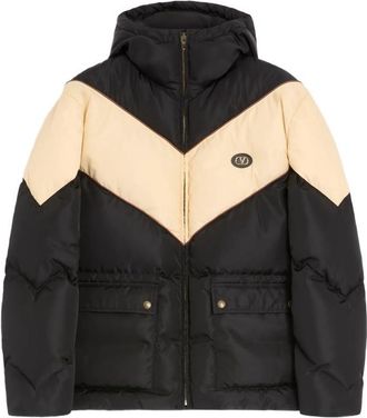 Valentino Black Hooded Jacket
