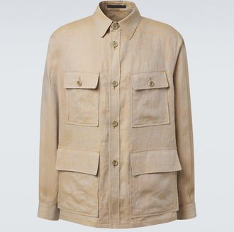 Giorgio Armani Linen overshirt