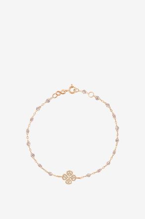 Gigi Clozeau Armband aus Ros&eacute;gold und Harz mit Diamanten Lucky