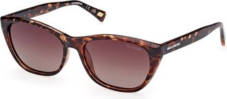 Skechers SE6218 Polarized 56H Womens Sunglasses Tortoiseshell Size 55