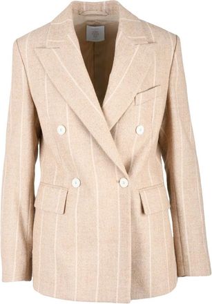 Eleventy Mujer, Chaquetas, Marrón, Talla: S